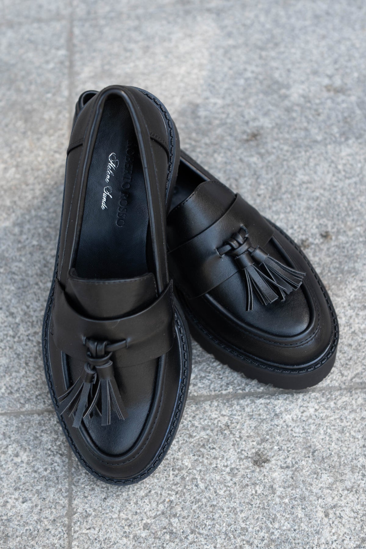 Roberto Rosso Gavazzi Loafer Sort