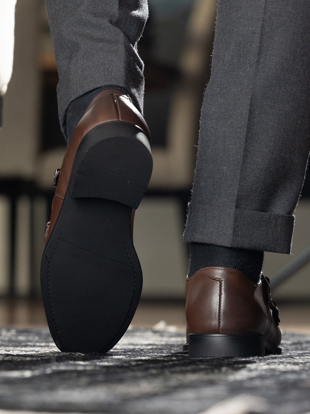 Gregers Monkstrap Brun