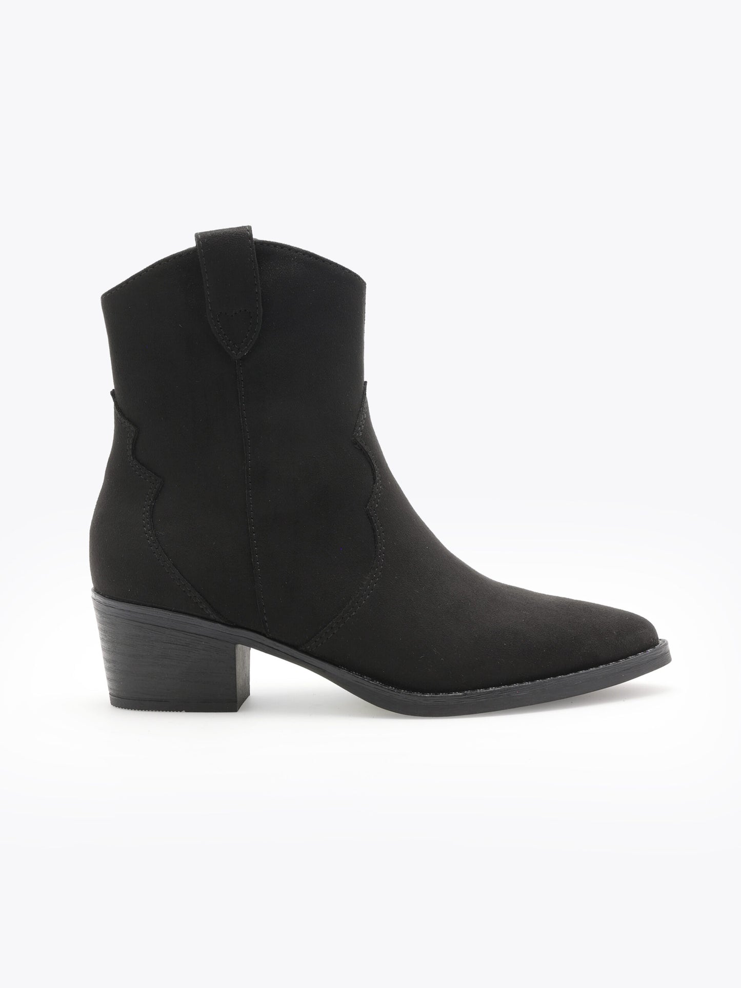 Roberto Rosso Western Boot Low Sort