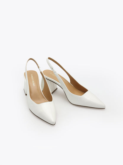 Roberto Rosso Pia Slingback Hvit