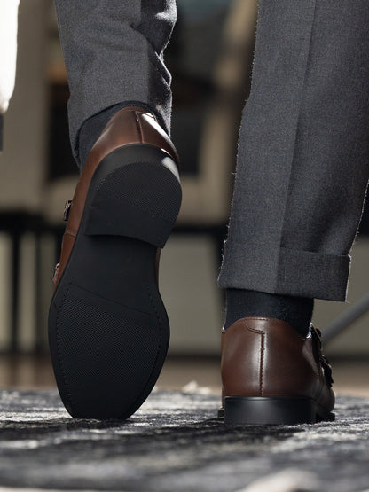 Gregers Monkstrap Brun