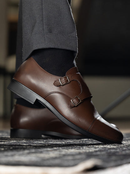 Gregers Monkstrap Brun