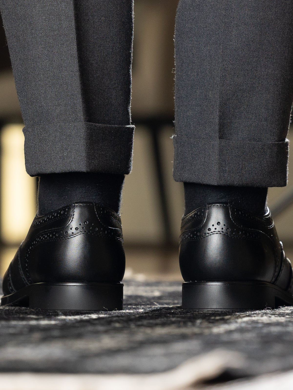 Gregers Oxford Brogue Sort