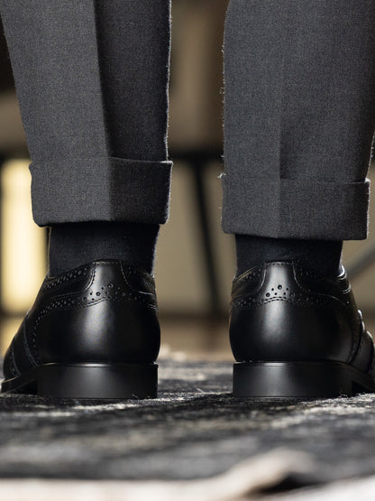 Gregers Oxford Brogue Sort
