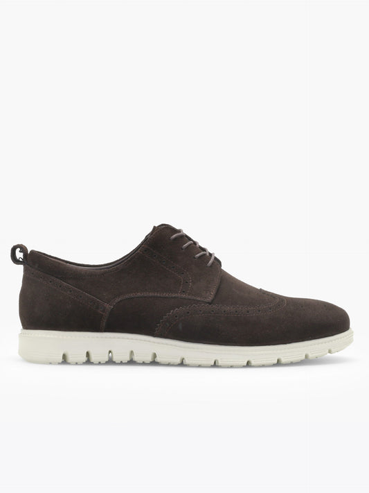 Gregers Cosmobrogue Suede Brun