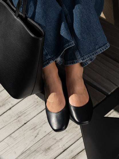 Trieste Ballerina Leather