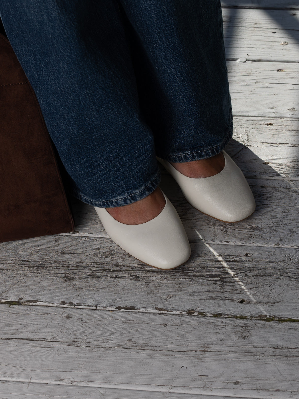 Trieste Ballerina Leather