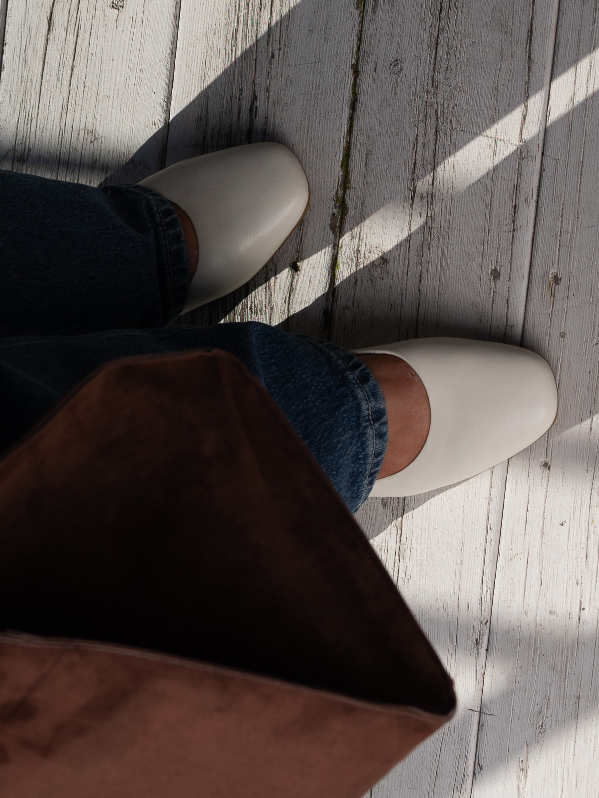 Trieste Ballerina Leather