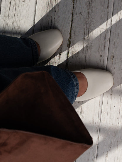 Trieste Ballerina Leather