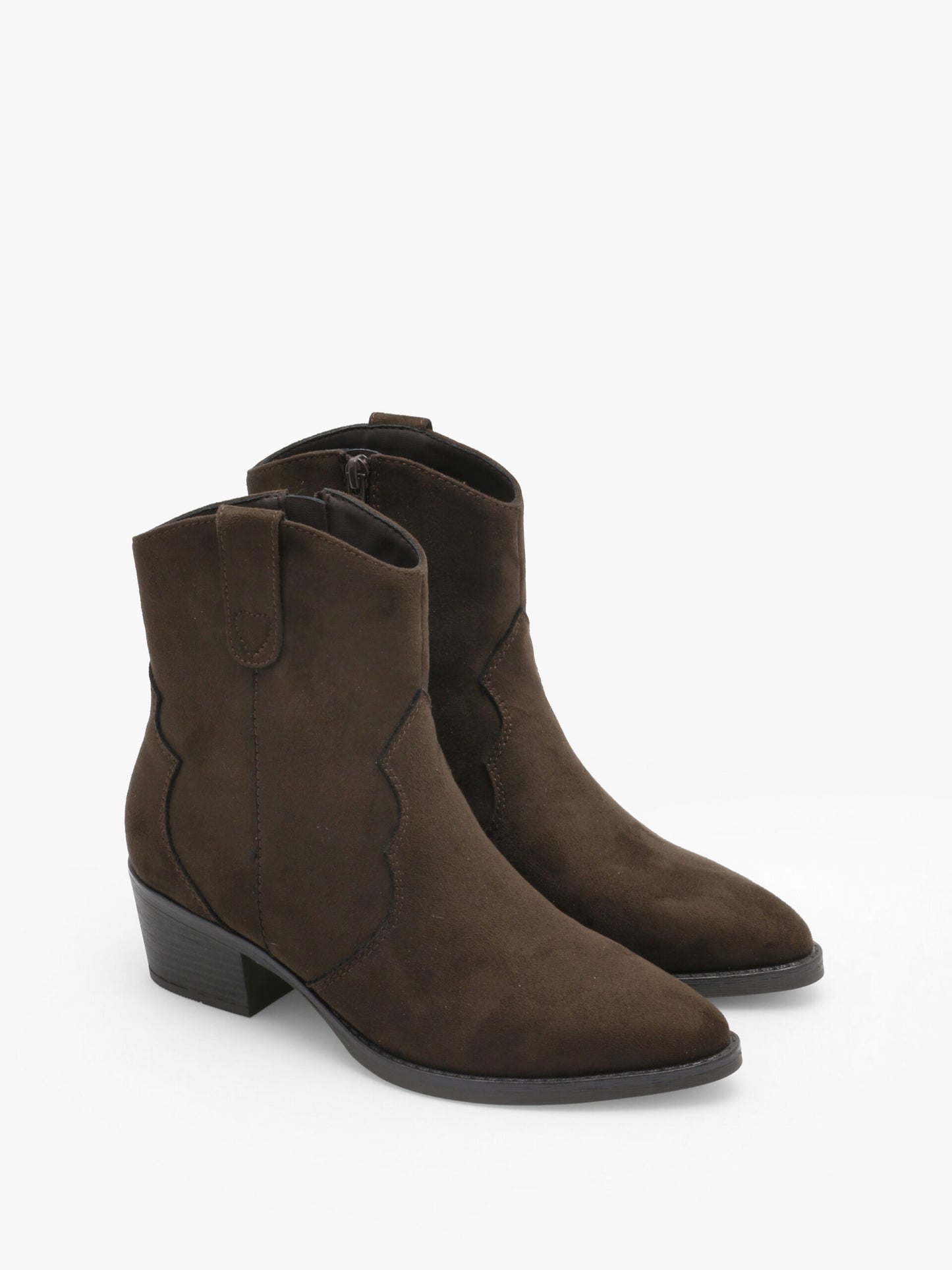 Roberto Rosso Western Boot Low Mørkebrun