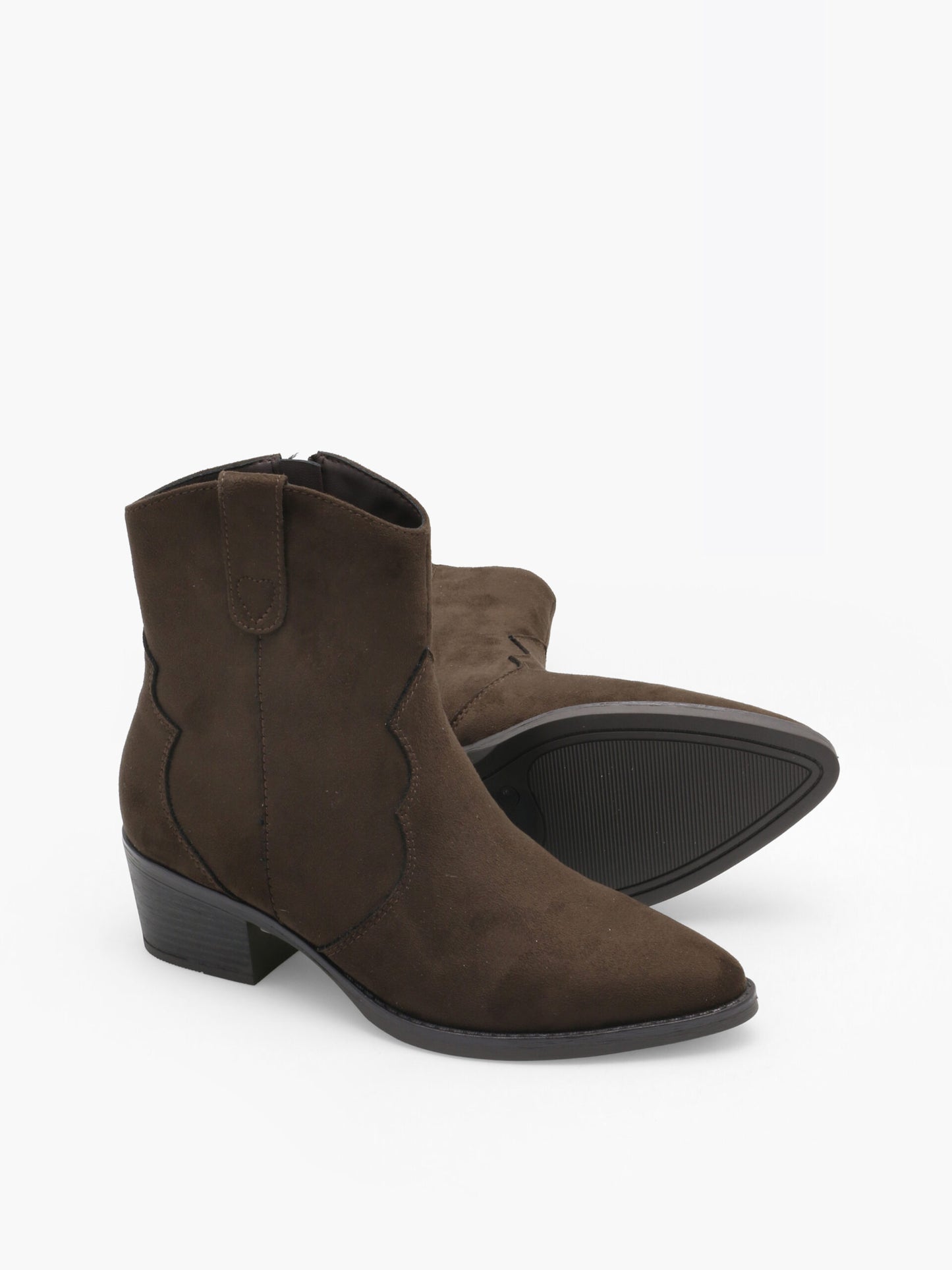Roberto Rosso Western Boot Low Mørkebrun