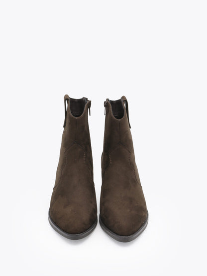 Roberto Rosso Western Boot Low Mørkebrun