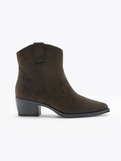 Roberto Rosso Western Boot Low Mørkebrun