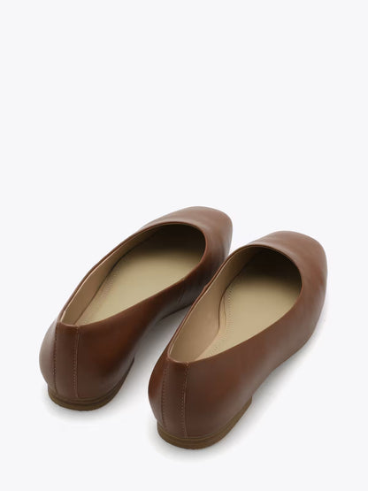 Trieste Ballerina Leather