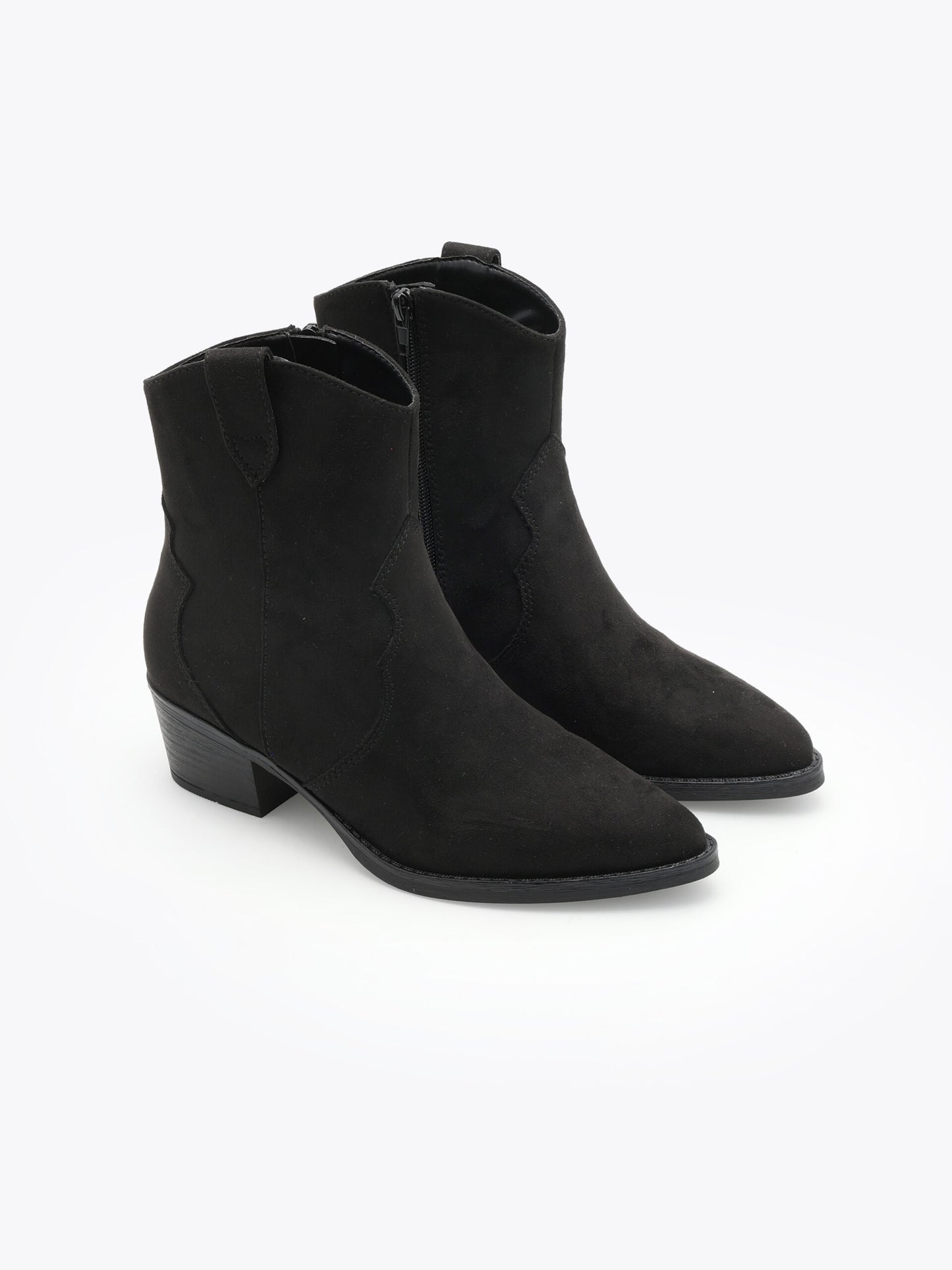Roberto Rosso Western Boot Low Sort
