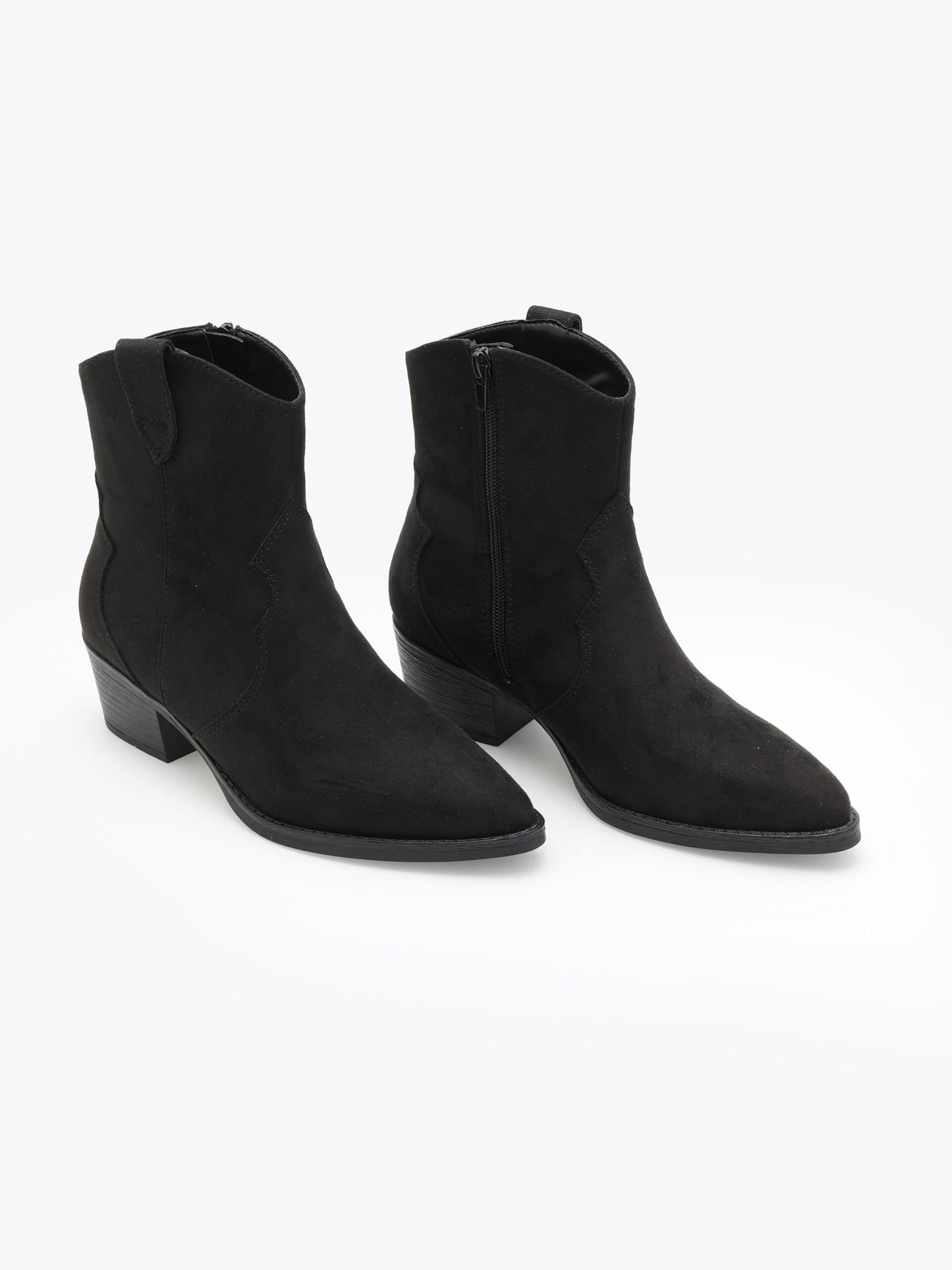 Roberto Rosso Western Boot Low Sort