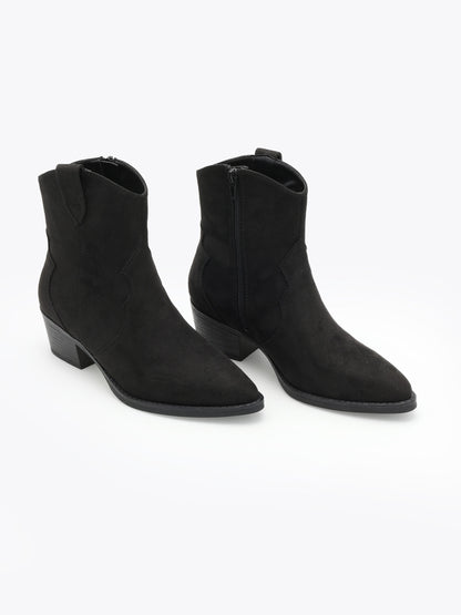 Roberto Rosso Western Boot Low Sort